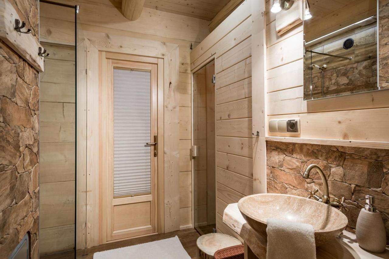 Chata Przy Dolinie Z Sauna Косцелиско Экстерьер фото