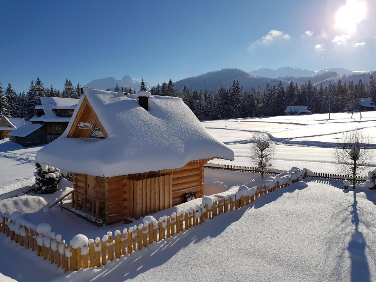 Chata Przy Dolinie Z Sauna Косцелиско Экстерьер фото